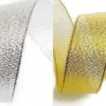 Wstążka BROKATOWA 3mm NA METRY
