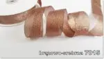 Wstążka BROKATOWA 6mm KRĄŻEK 32m