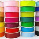 Wstążka SZYFONOWA ORGANZA 12mm NA METRY