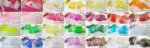 Wstążka SZYFONOWA ORGANZA 18mm KRĄŻEK 32m