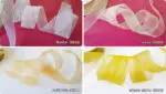 Wstążka SZYFONOWA ORGANZA 6mm KRĄŻEK 32m
