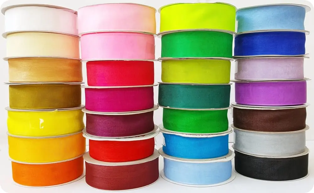 wstazka-szyfonowa-organza-9mm-krazek-32m Wstążka SZYFONOWA ORGANZA 9mm KRĄŻEK 32m