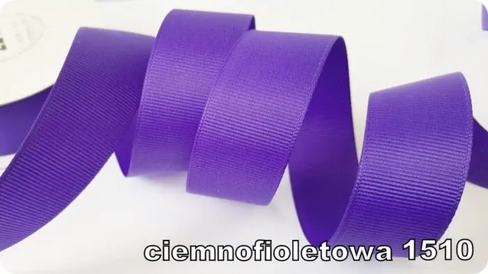 Wstążka taśma RYPSOWA 12mm KRĄŻEK 22m