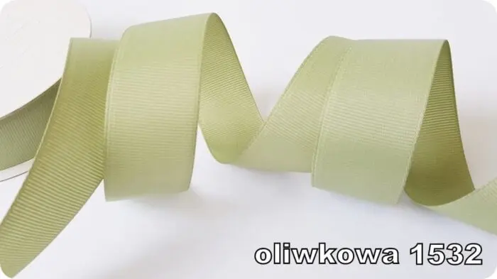 Wstążka taśma RYPSOWA 12mm KRĄŻEK 22m