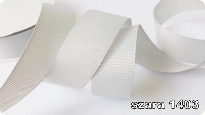 Wstążka taśma RYPSOWA 12mm KRĄŻEK 22m