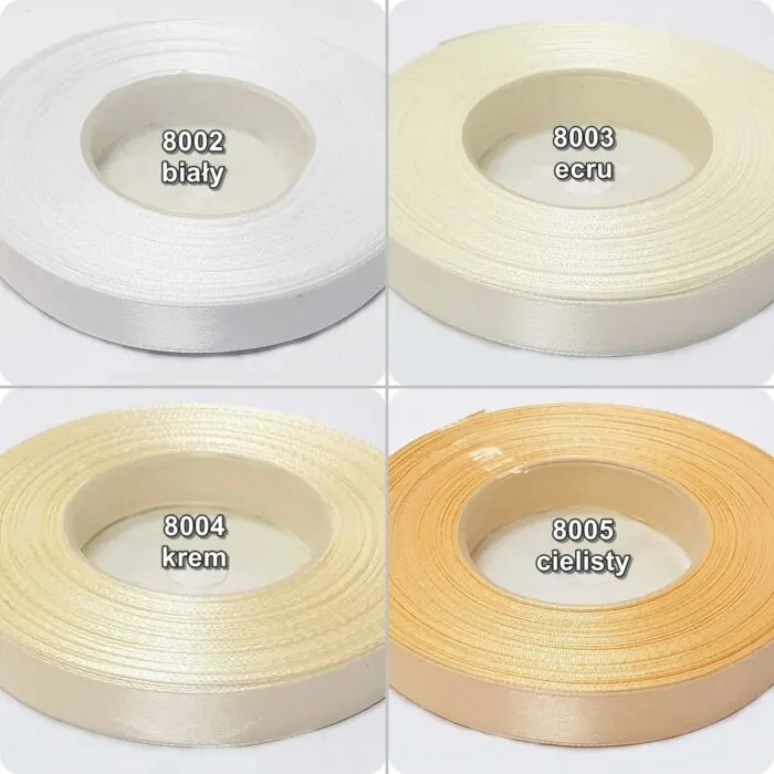 Wstążka SATYNOWA 12mm - obrazek 2
