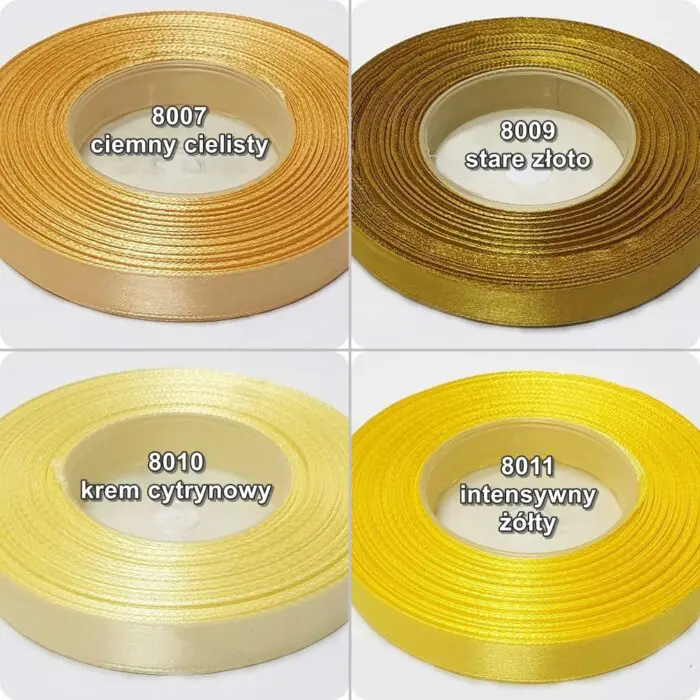 Wstążka SATYNOWA 12mm - obrazek 3