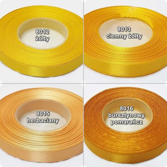 Wstążka SATYNOWA 12mm - obrazek 4