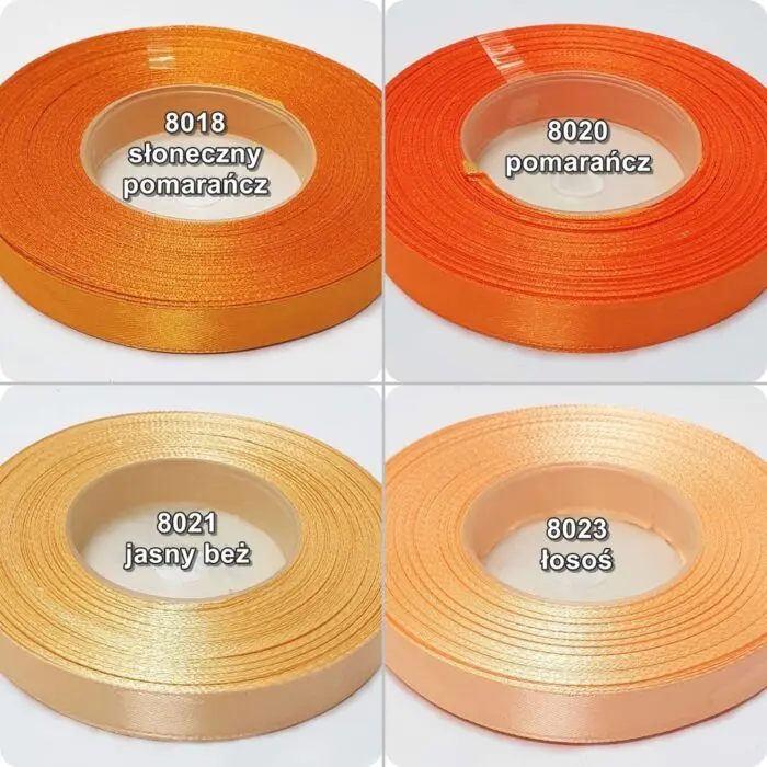 Wstążka SATYNOWA 12mm - obrazek 5