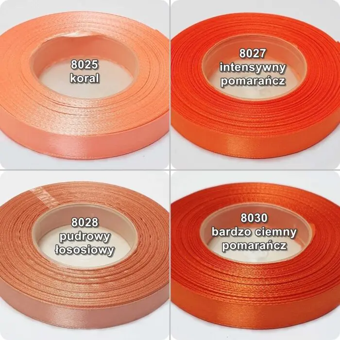 Wstążka SATYNOWA 12mm - obrazek 6