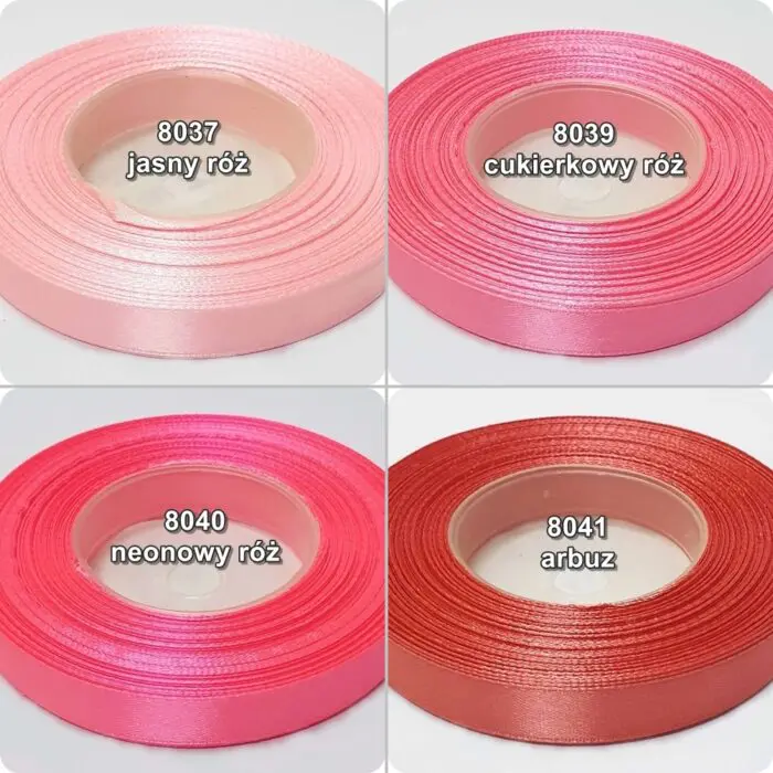 Wstążka SATYNOWA 12mm - obrazek 8