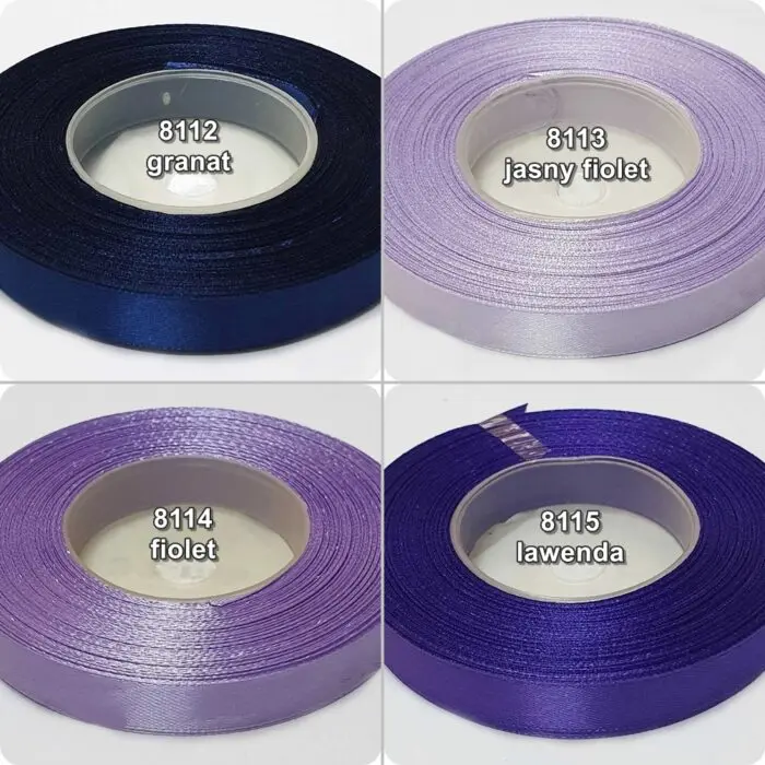 Wstążka SATYNOWA 12mm - obrazek 18