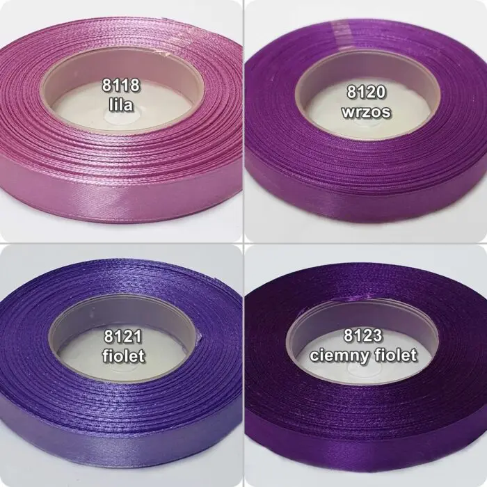 Wstążka SATYNOWA 12mm - obrazek 19