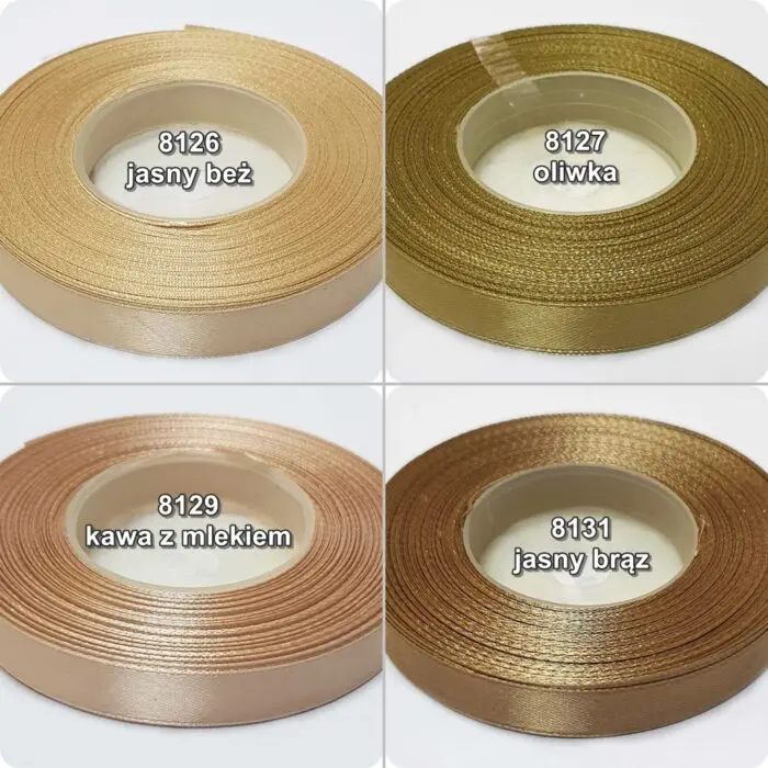 Wstążka SATYNOWA 12mm - obrazek 20