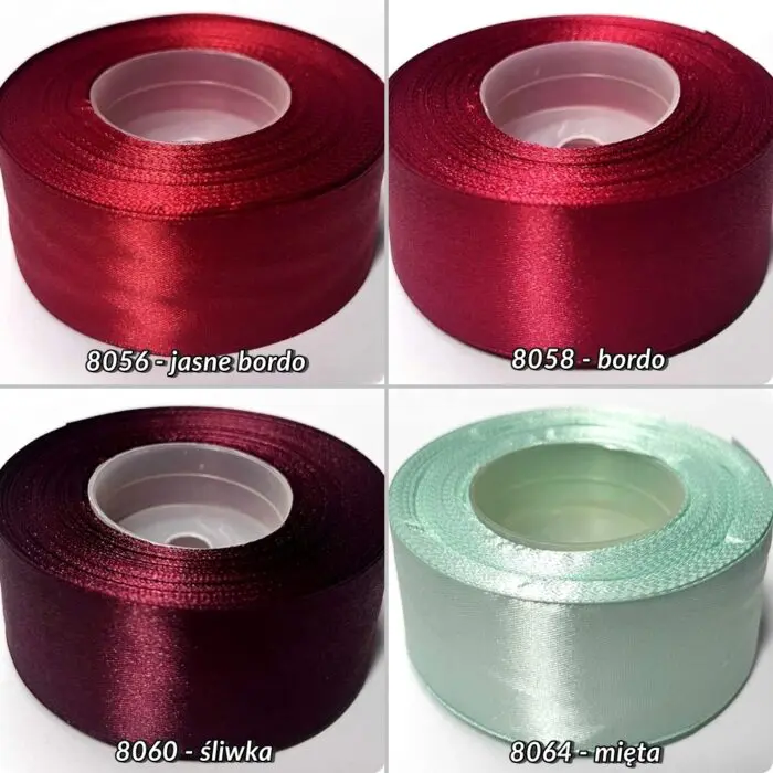 Wstążka SATYNOWA 38mm - obrazek 11