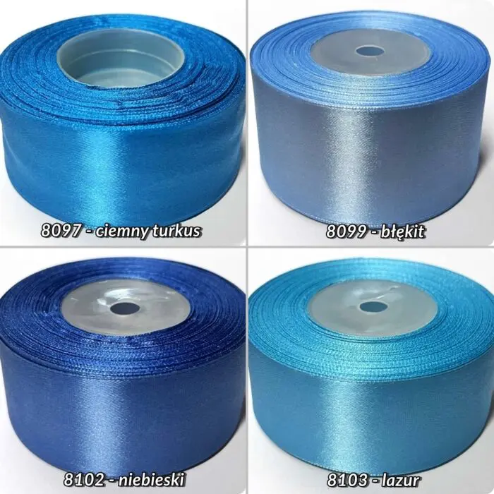 Wstążka SATYNOWA 38mm - obrazek 16