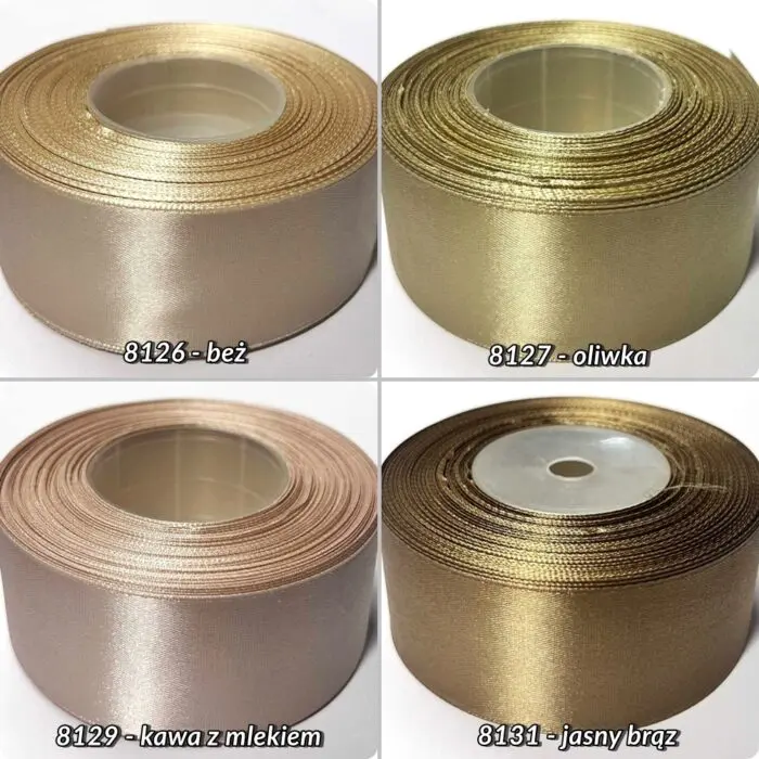 Wstążka SATYNOWA 38mm - obrazek 20