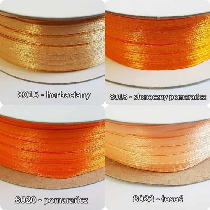 Wstążka SATYNOWA 3mm - obrazek 4