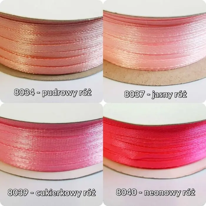 Wstążka SATYNOWA 3mm - obrazek 6