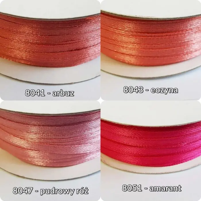 Wstążka SATYNOWA 3mm - obrazek 7