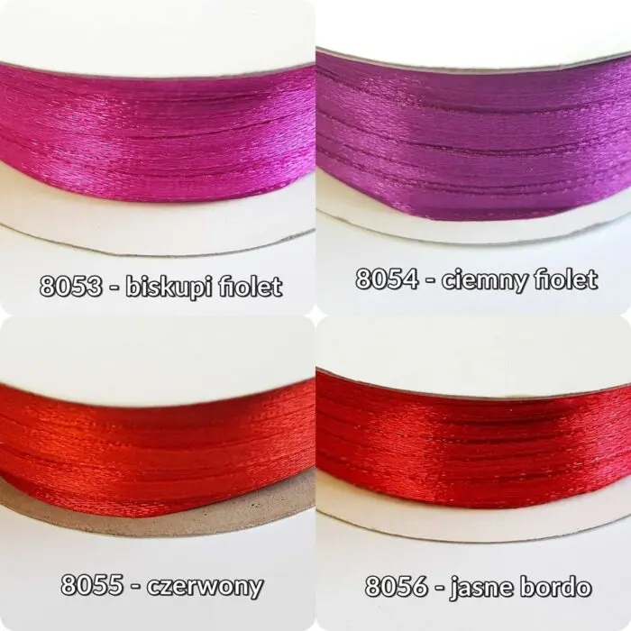 Wstążka SATYNOWA 3mm - obrazek 8