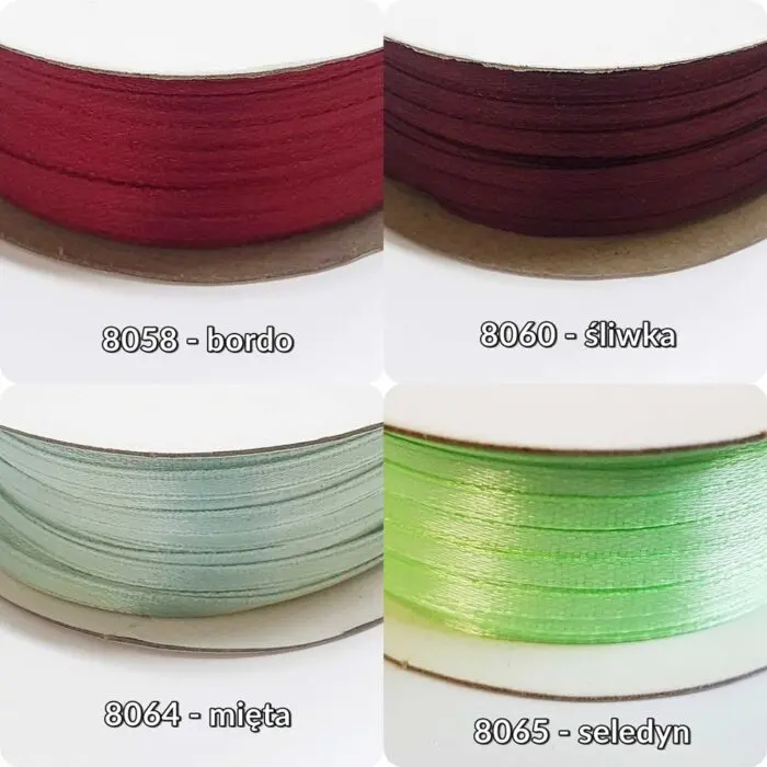 Wstążka SATYNOWA 3mm - obrazek 9