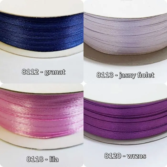 Wstążka SATYNOWA 3mm - obrazek 14