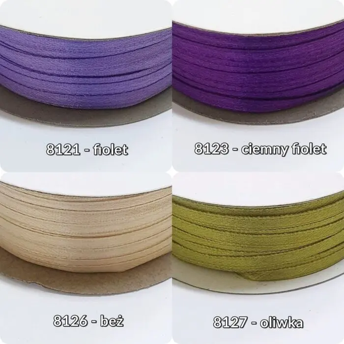 Wstążka SATYNOWA 3mm - obrazek 15