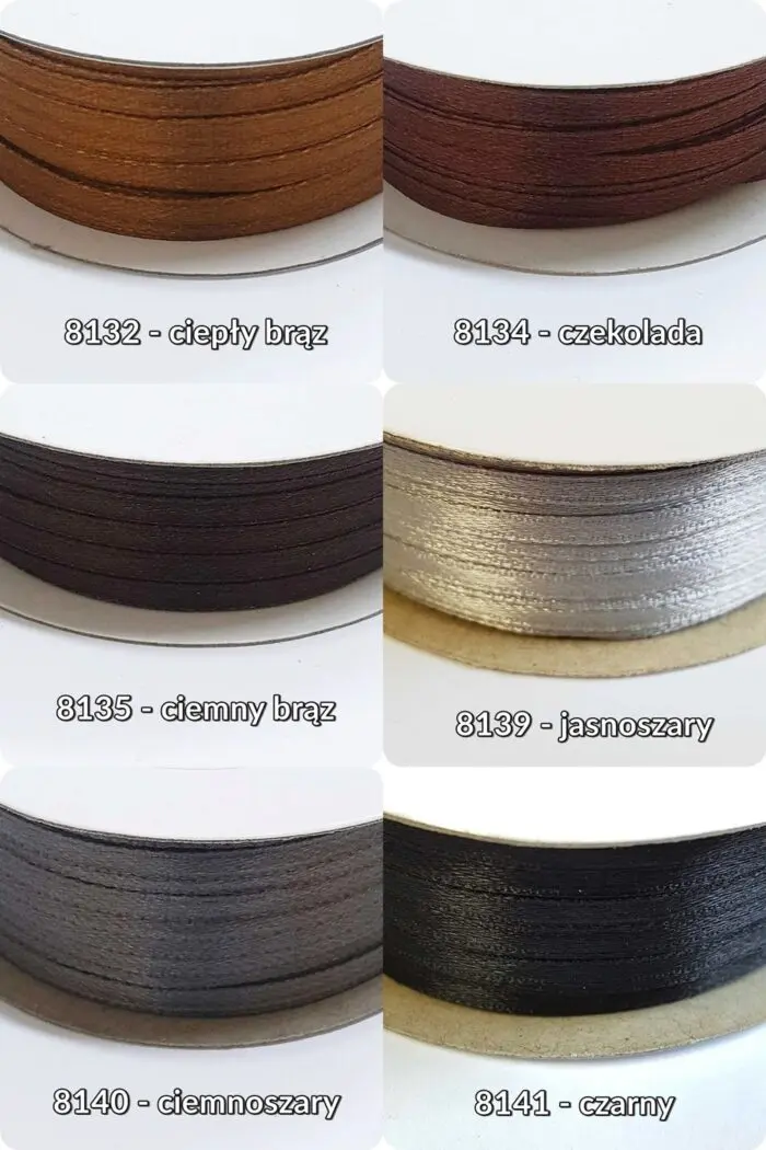 Wstążka SATYNOWA 3mm - obrazek 16