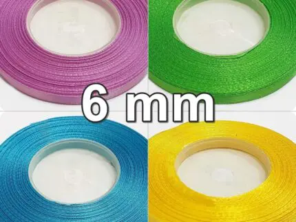 Wstążka SATYNOWA 6mm
