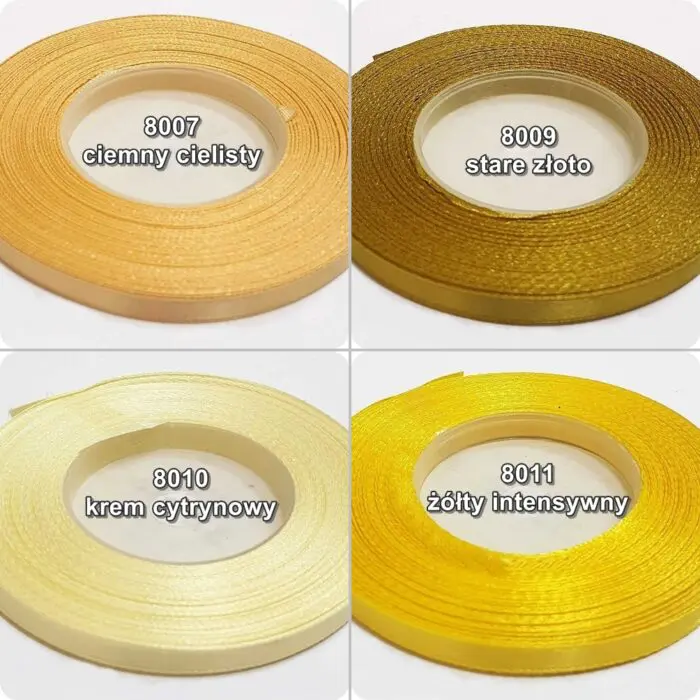 Wstążka SATYNOWA 6mm - obrazek 3