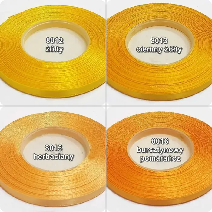 Wstążka SATYNOWA 6mm - obrazek 4