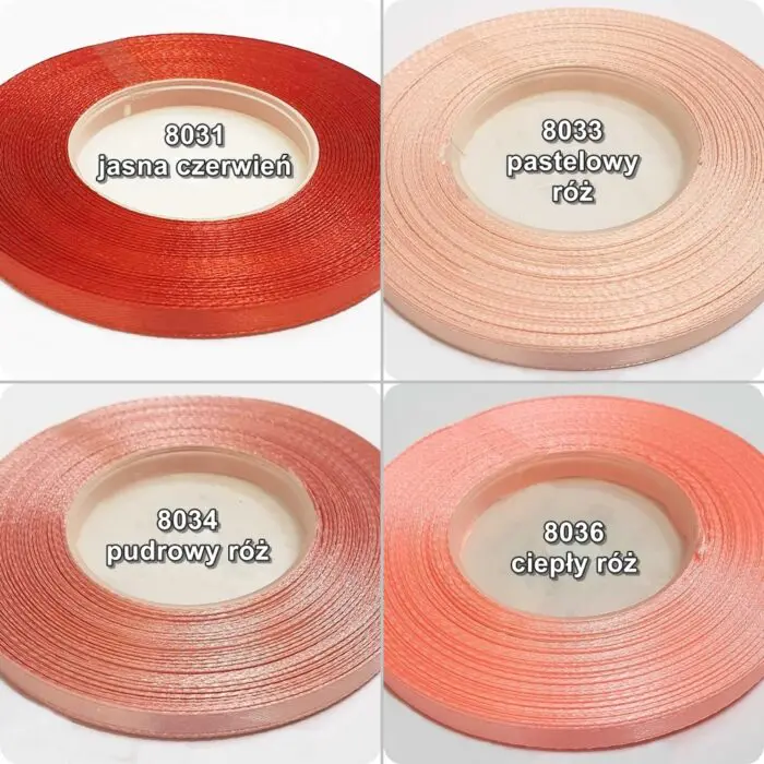 Wstążka SATYNOWA 6mm - obrazek 7