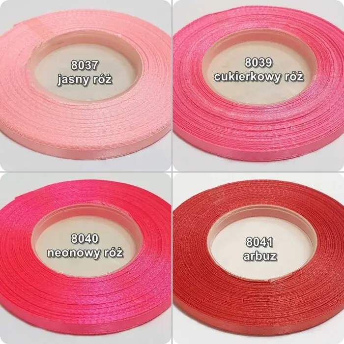 Wstążka SATYNOWA 6mm - obrazek 8