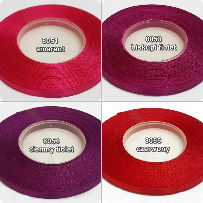 Wstążka SATYNOWA 6mm - obrazek 10