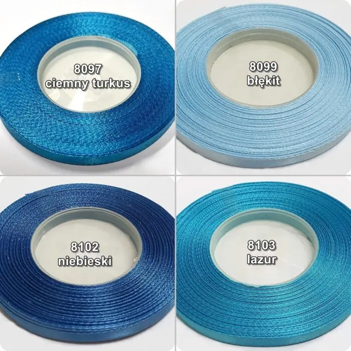 Wstążka SATYNOWA 6mm - obrazek 16
