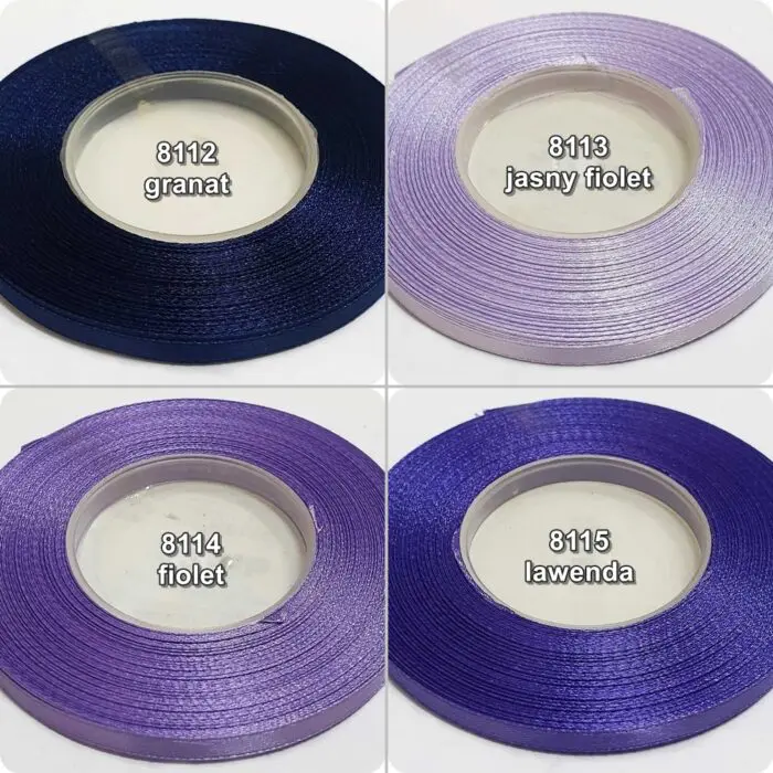 Wstążka SATYNOWA 6mm - obrazek 18