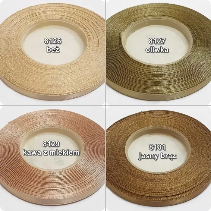 Wstążka SATYNOWA 6mm - obrazek 20