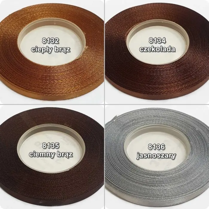 Wstążka SATYNOWA 6mm - obrazek 21