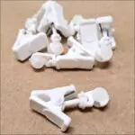 Żabki z rolką do szyn przysufitowych (na sztuki)