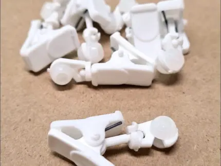 Żabki z rolką do szyn przysufitowych (na sztuki)