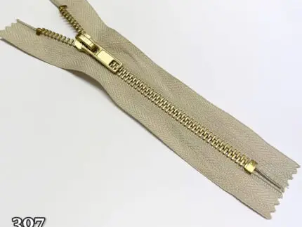 Zamek błyskawiczny METALOWY 14cm