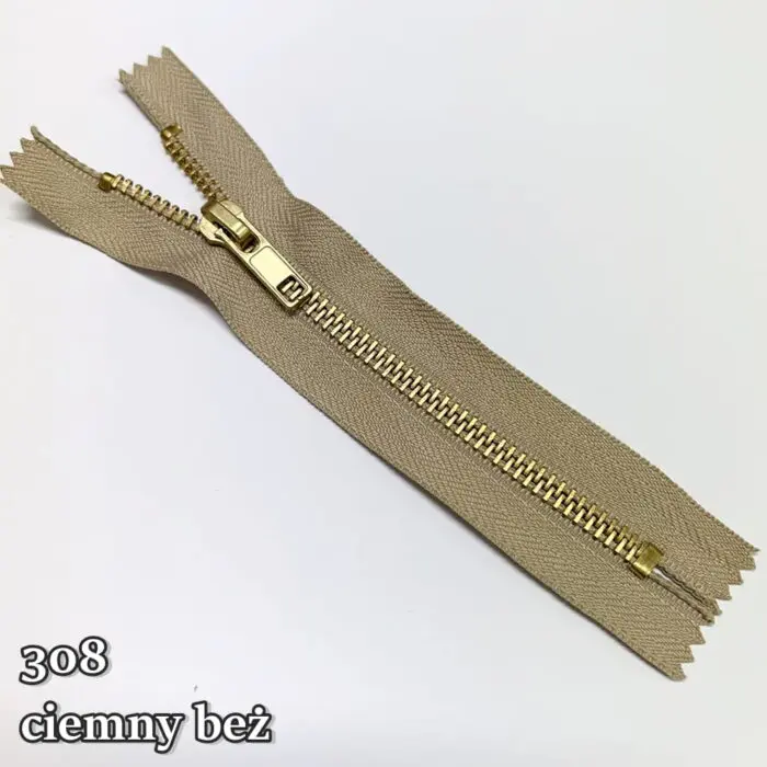 Zamek błyskawiczny METALOWY 14cm