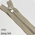 Zamek metalowy YKK nikiel (10 do 22cm) (2034)