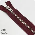 Zamek metalowy YKK nikiel (10 do 22cm) (2034)