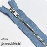 Zamek metalowy YKK nikiel (10 do 22cm) (2034)