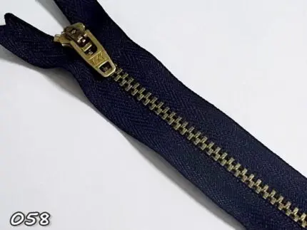 Zamek metalowy YKK złoty (10 do 20cm) (8489)