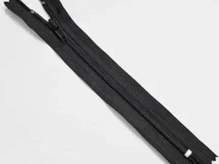 Zamek ŻYŁKOWY 5mm (spiralny) 20cm CZARNY