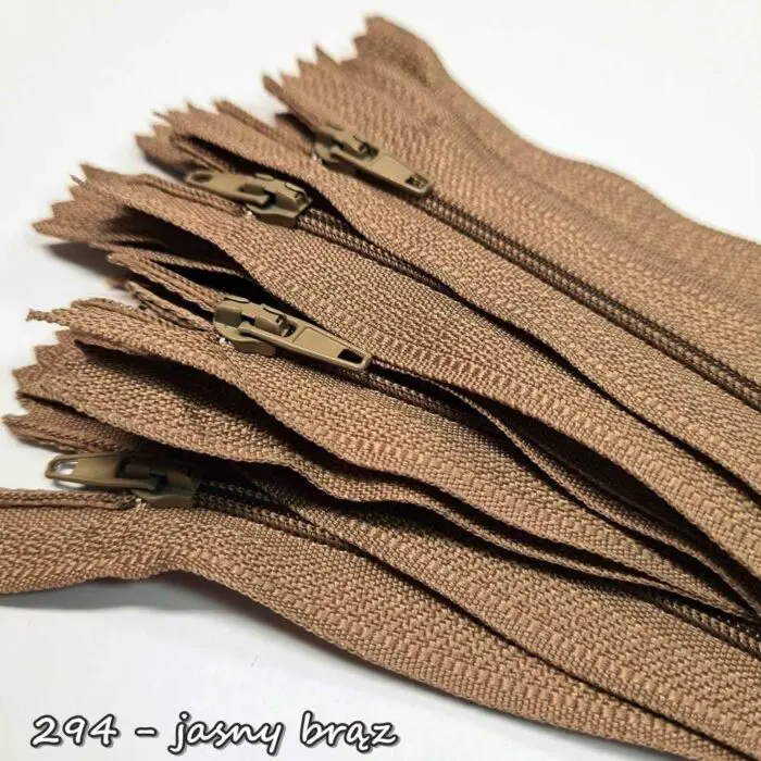 Zamek ŻYŁKOWY (spiralny) 20cm