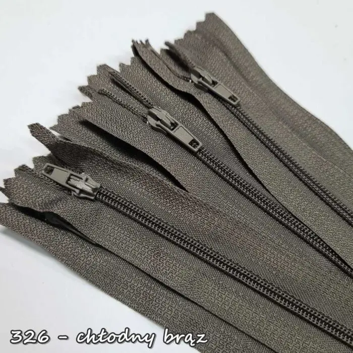 Zamek ŻYŁKOWY (spiralny) 20cm